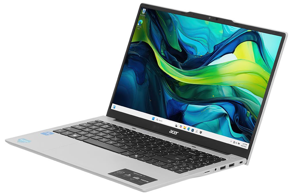 Laptop Acer Aspire Lite 15 AL15-71P-517D (Core i5-12450H/16GB/512GB/15.6" FHD/Win11/Bạc) - Hàng chính hãng - Ảnh 6