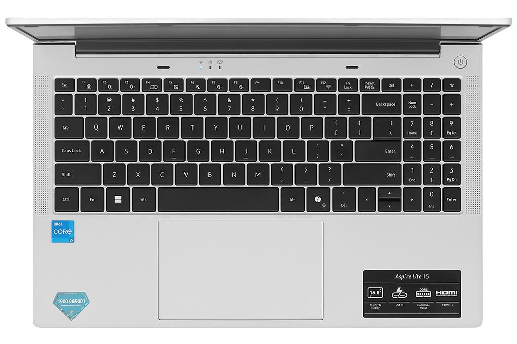 Laptop Acer Aspire Lite 15 AL15-71P-517D (Core i5-12450H/16GB/512GB/15.6" FHD/Win11/Bạc) - Hàng chính hãng - Ảnh 4