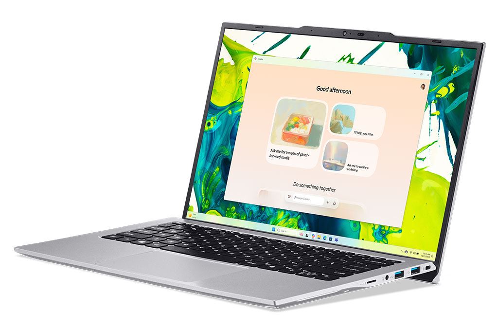 Laptop Acer Aspire Lite 14 AL14 52P 309T (Core i3 1305U/8GB/512GB/14" FHD+/Win 11/Bạc) - Hàng chính hãng - Ảnh 6